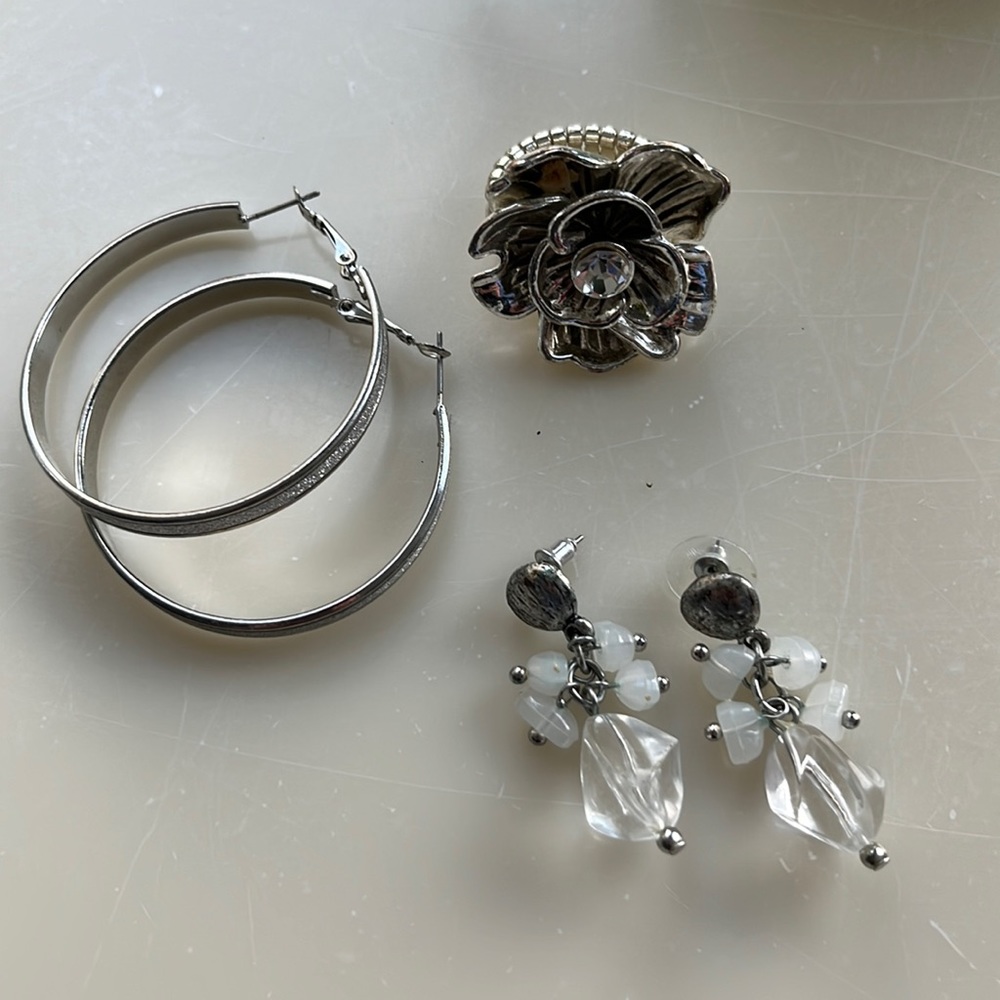 Earring/Ring Bundle, Chico’s & More. Set of 3